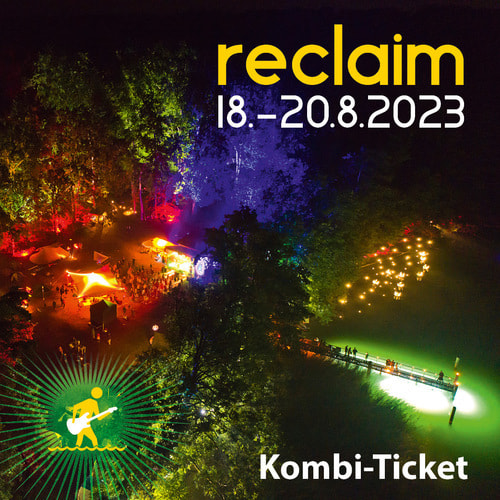 Tickets kaufen für reclaim : das musikfestival am werbellinsee, Wochenend-Kombi-Ticket am 18.08.2023
