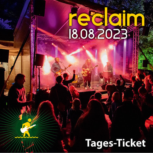Tickets kaufen für reclaim : das musikfestival am werbellinsee, Tages-Ticket Freitag am 18.08.2023